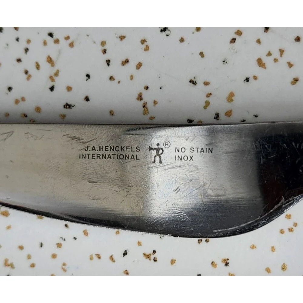 JA Henckels Zwilling Opus Stainless Steel Flatware Dinner Knives 9